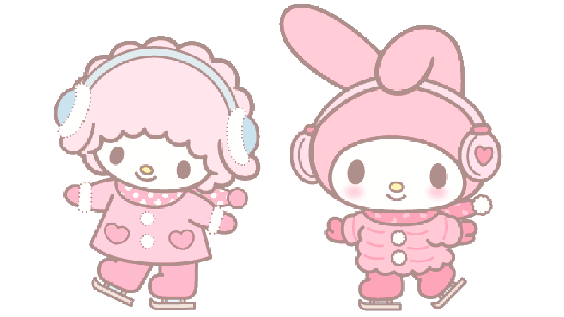 my melody and my sweet piano ice skating