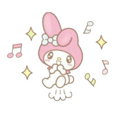 my melody excited