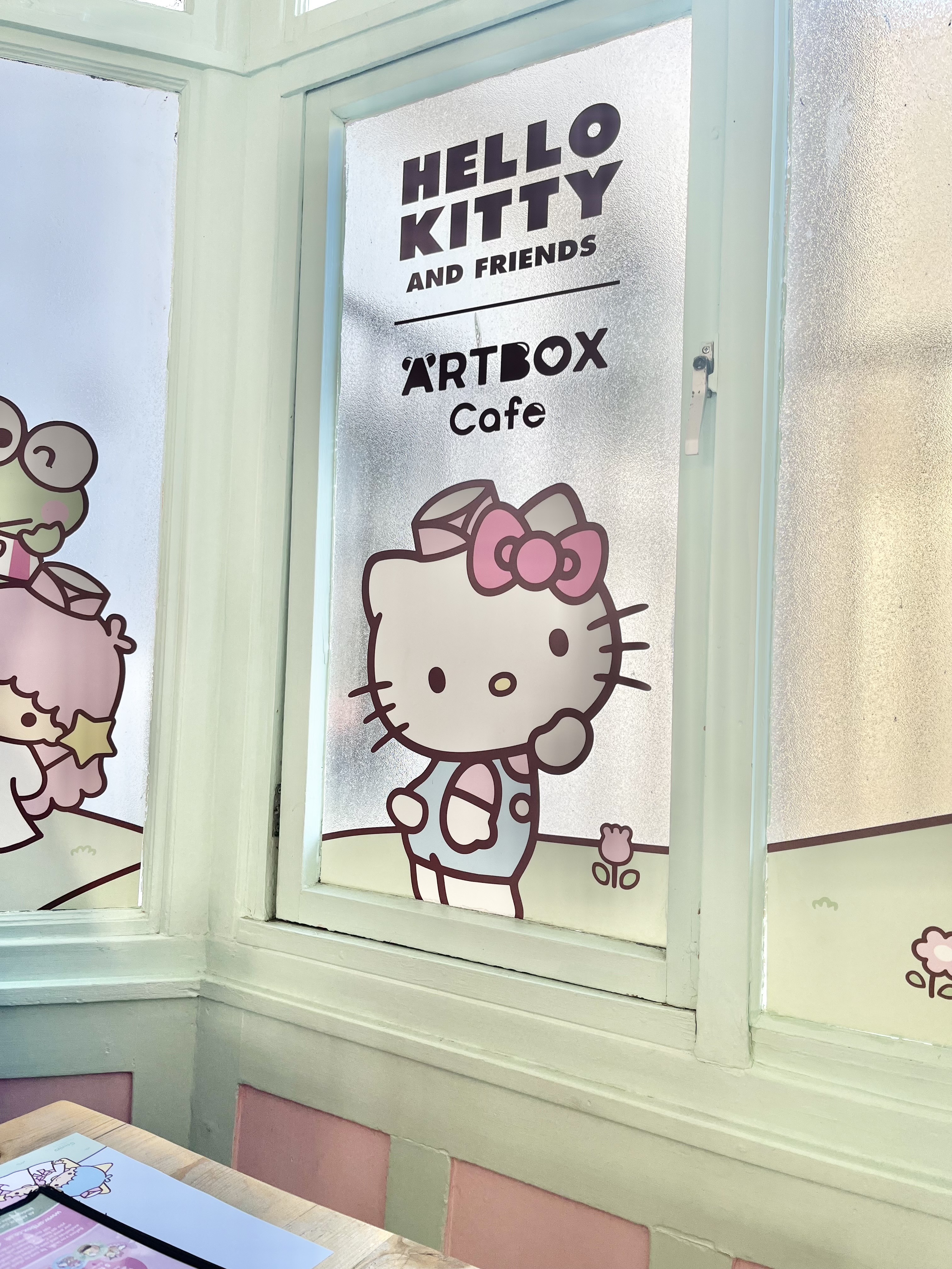 artbox hello kitty and friends cafe