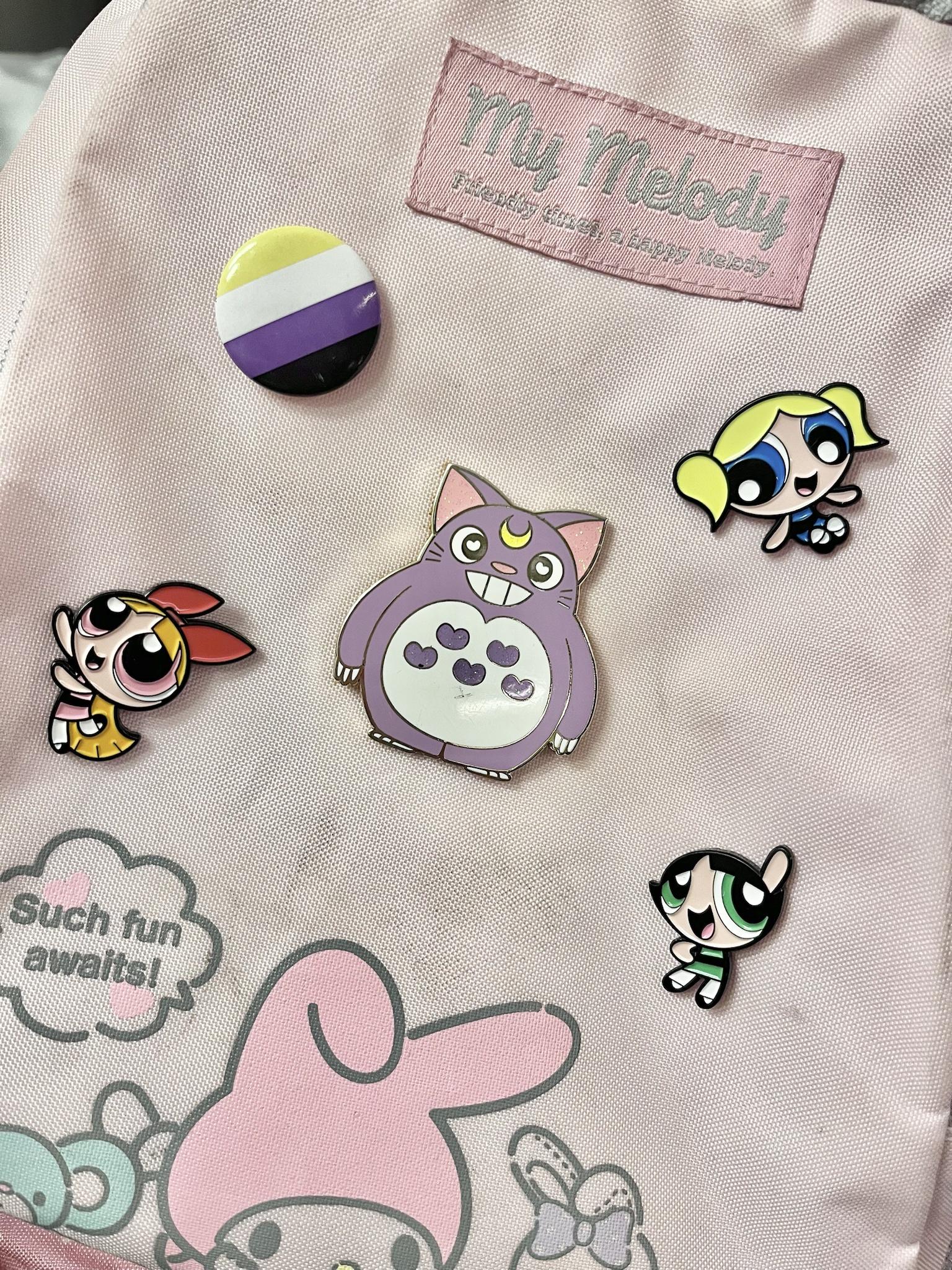 my bag pins